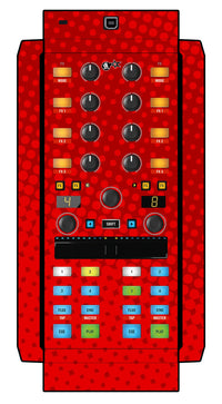 Native Instruments X1 MK2 Skin Gradienter Red