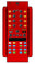 Native Instruments X1 MK2 Skin Gradienter Red