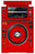 Pioneer DJ CDJ 3000 Skin Gradienter Red