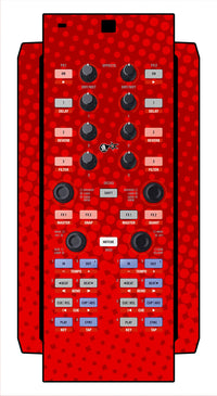 Native Instruments X1 Skin Gradienter Red