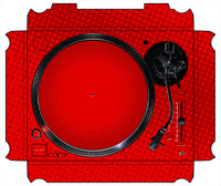 Technics 1200 / 1210 MK7 Skin Gradienter Red
