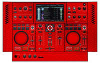 Denon DJ PRIME GO Skin Gradienter Red