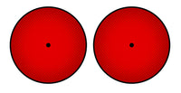 Universal Vinyl Labelsticker (12.5 cm - LARGE) Skin Gradienter Red