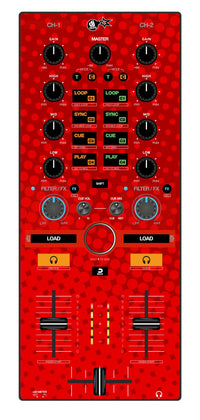 Reloop Mixtour Skin Gradienter Red