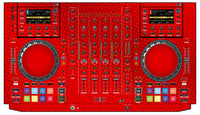 Denon DJ MCX 8000 Skin Gradienter Red
