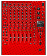 Pioneer DJ DJM V10 LF Skin Gradienter Red