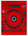 Denon DJ LC 6000 Skin Gradienter Red