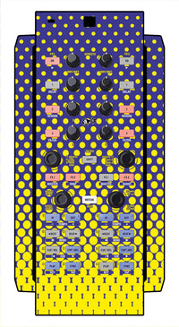 Native Instruments X1 Skin Gradienter Straight Lila / Gelb