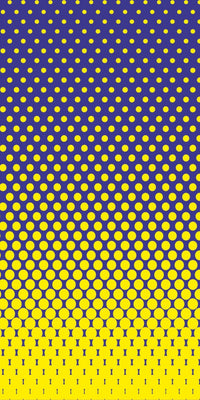 Pioneer DJ CDJ 1000 MK3 Skin Gradienter Straight Lila / Gelb