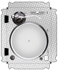 Technics 1200 / 1210 MK2 VERTICAL Skin Gradienter White