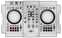 Pioneer DJ DDJ 400 Skin Gradienter White