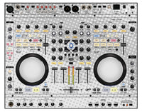 Denon DJ MC 6000 Skin Gradienter White