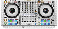 Pioneer DJ DDJ 1000 SRT Skin Gradienter White