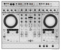Native Instruments S4 MK1 Skin Gradienter White