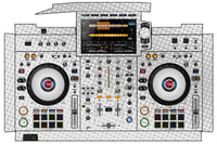 Pioneer DJ XDJ RX 3 Skin Gradienter White