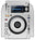 Pioneer DJ XDJ 1000 MK2 Skin Gradienter White