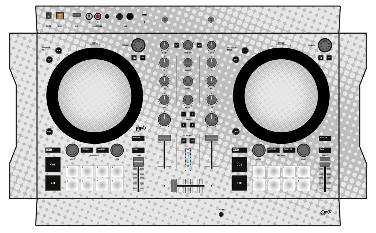 Native Instruments S2 MK3 Skin Gradienter White