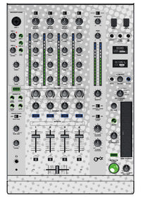 Denon DJ X 1800 Skin Gradienter White