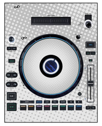 Denon DJ LC 6000 Skin Gradienter White