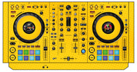 Pioneer DJ DDJ 800 Skin Gradienter Yellow