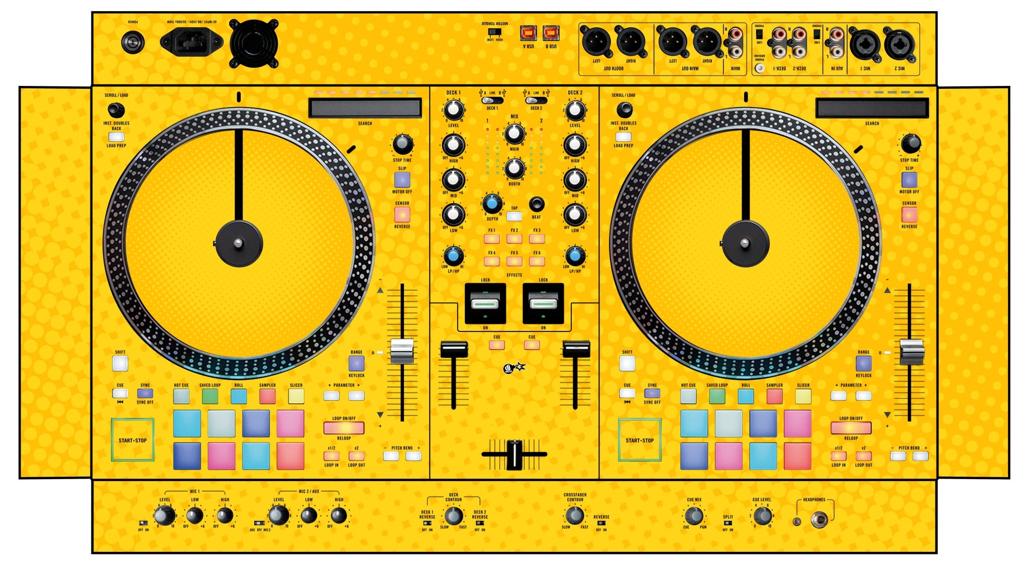 Rane ONE Skin Gradienter Yellow