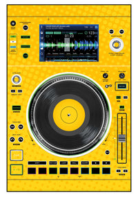 Denon DJ SC 5000 M Skin Gradienter Yellow