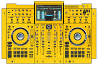 Denon DJ PRIME 4+ Skin Gradienter Yellow