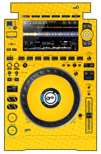 Pioneer DJ CDJ 3000 Skin Gradienter Yellow