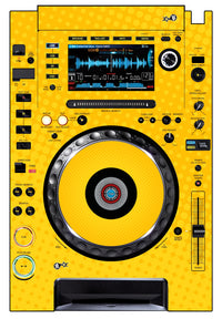 Pioneer DJ CDJ 2000 Skin Gradienter Yellow