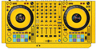 Pioneer DJ DDJ 1000 SRT Skin Gradienter Yellow
