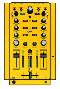 Akai Pro AMX Skin Gradienter Yellow