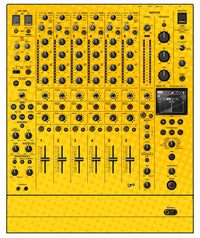 Pioneer DJ DJM V10 LF Skin Gradienter Yellow
