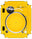 Technics 1200 / 1210 MK2 VERTICAL Skin Gradienter Yellow