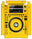 Pioneer DJ CDJ 3000 incl. SIDES Skin Gradienter Yellow