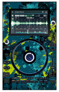 Denon DJ SC 6000 Skin Conflict Green