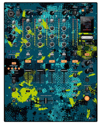 Pioneer DJ DJM 900 NEXUS Skin Conflict Green