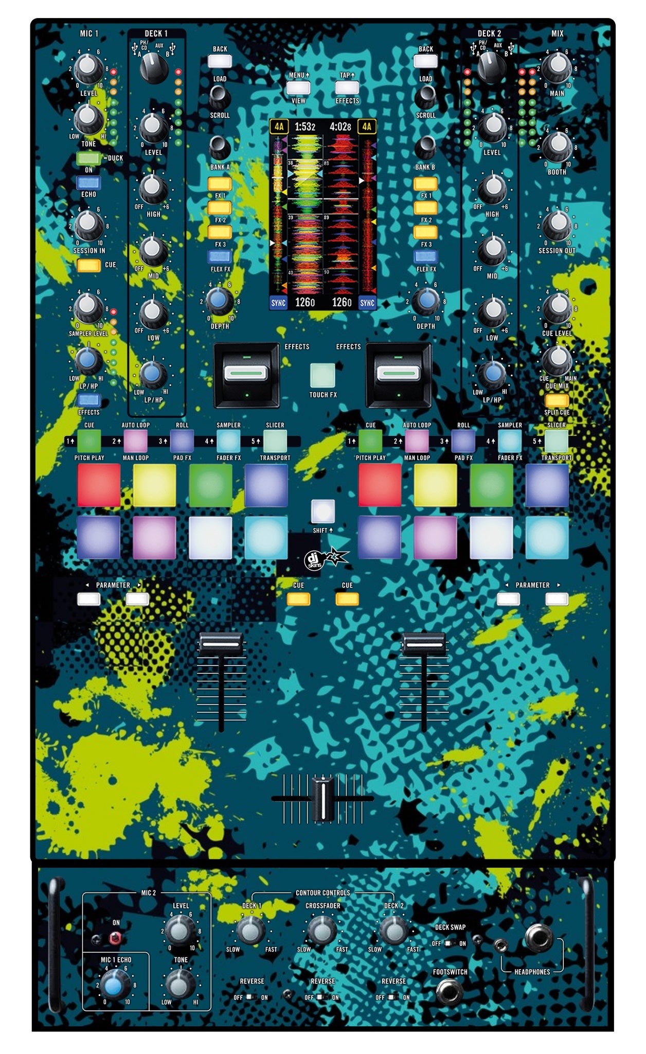 Rane 72 Skin Conflict Green