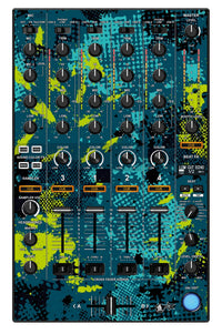 Pioneer DJ DDJ 1000 SRT MIXER Skin Conflict Green