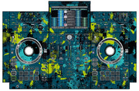 Denon DJ PRIME 4 Skin Conflict Green