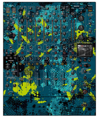 Pioneer DJ DJM V10 LF Skin Conflict Green