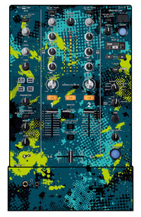 Pioneer DJ DJM 450 Skin Conflict Green