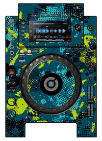 Pioneer DJ CDJ 900 NEXUS Skin Conflict Green