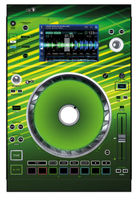 Denon DJ SC 5000 Skin Green Lazer