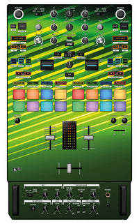 Pioneer DJ DJM S7 Skin Green Lazer