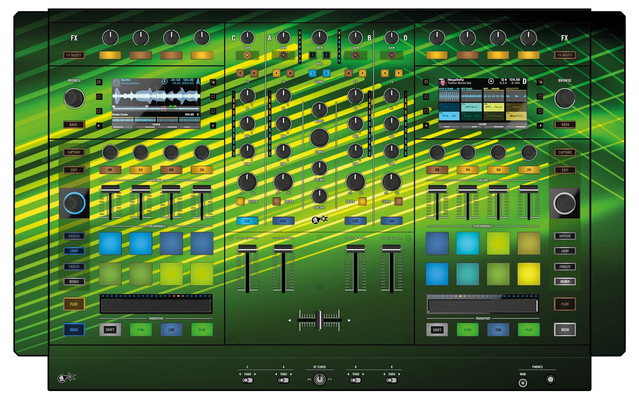 Native Instruments S8 Skin Green Lazer