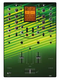 Pioneer DJ DJM 909 Skin Green Lazer
