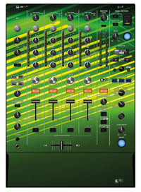 Pioneer DJ DJM 750 MK2 Skin Green Lazer