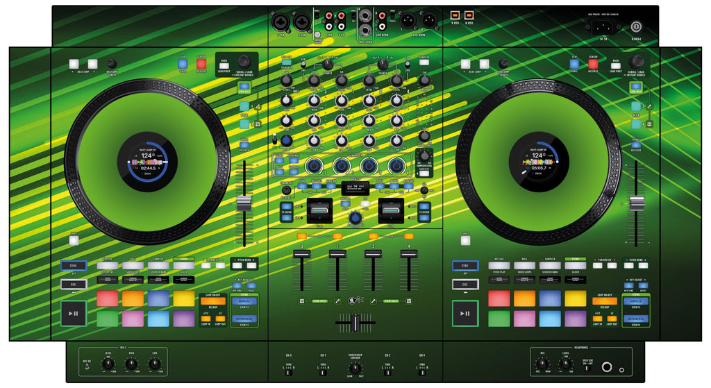 Rane FOUR Skin Green Lazer