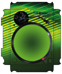 Technics 1200 / 1210 MK7 VERTICAL Skin Green Lazer