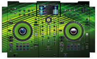 Denon DJ PRIME 2 Skin Green Lazer